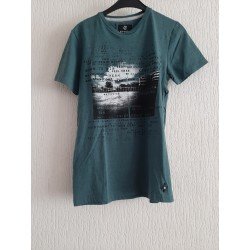 Heren T-shirt donkergroen