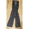 Ladies romper / Jumpsuit GRAY / BLACK PATTERNS