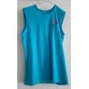 Heren T-shirt/ Tanktop blauw