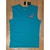 Heren T-shirt/ Tanktop blauw