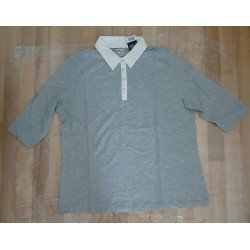 Blouse gray 3/4 sleeves