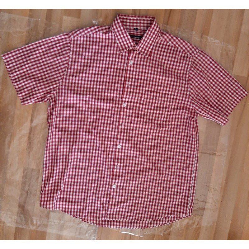 Men's shirt checked