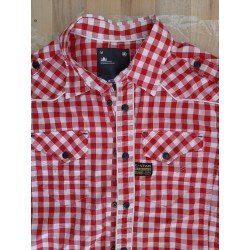 Men Shirt checkered long sleeve