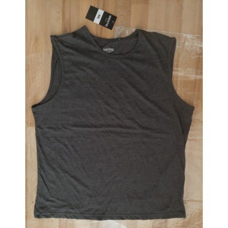 Heren T-shirt/ Tanktop donkergrijs