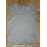 Men's set (t-shirt / tank top and shorts) light gray Deap Sea