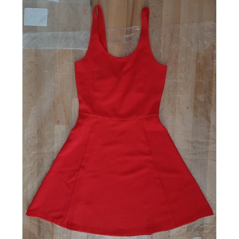 Ladies dress red