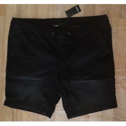 Heren short jeans zwart