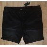 Heren short jeans zwart