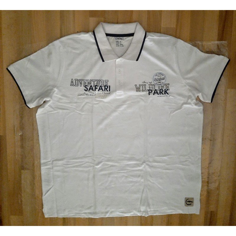 Poloshirt/Heren t-shirt Adventure Safari Wildlife Park