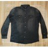 Jacket Heren hemd jeans zwart