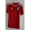 Heren T-shirt Adidas donkerrood