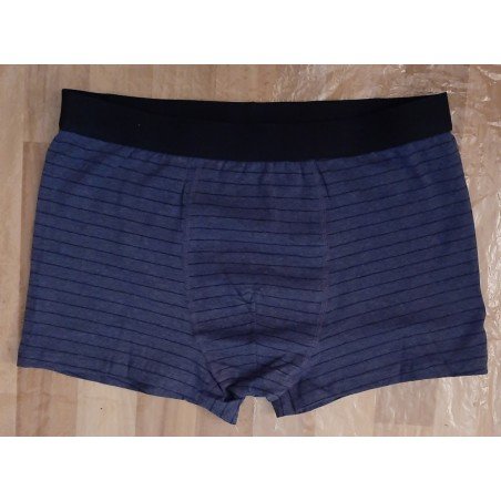 Boxershort donkerblauw gestreept