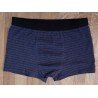 Boxershort donkerblauw gestreept