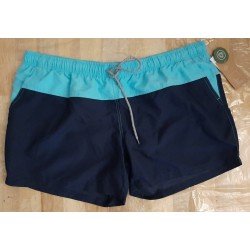 Heren Short gekleurd blauw/donkerblauw