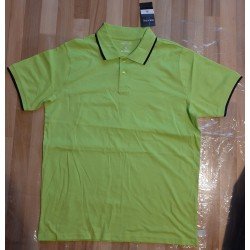 Heren T-shirt/ poloshirt reflector groen