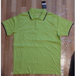 Heren T-shirt/ poloshirt reflector groen