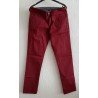 Nette lange broek Slim Fit bordeaux/rood