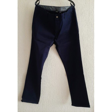 NETTE LANGE BROEK donkerblauw