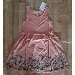 Children's dress with flowers at the bottom