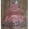 Children's dress with flowers at the bottom