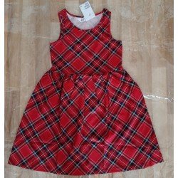 Children's dress checkered