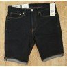 Men Short Denim Slim Fit dark blue