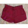 Damesbroek - Damesshort bordeaux