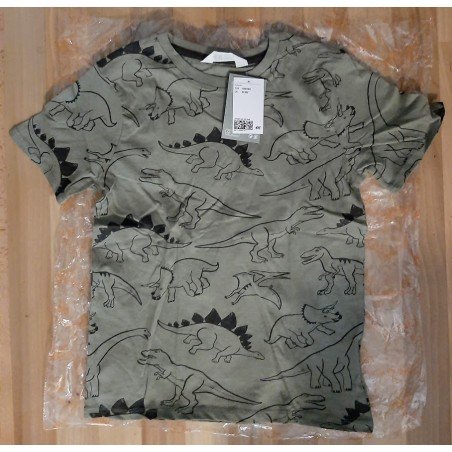 Jongens T-shirt met dinosaurussen