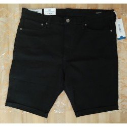 Heren Short Denim Slim Fit zwart