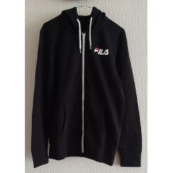 Men's set / Tracksuit Fila (hoody hood and sweatpants) black/grey