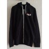 Men's set / Tracksuit Fila (hoody hood and sweatpants) black/grey