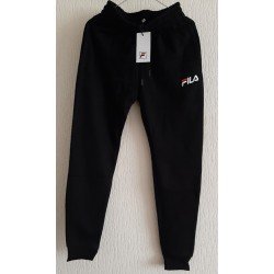 Men's set / Tracksuit Fila (hoody hood and sweatpants) black/grey