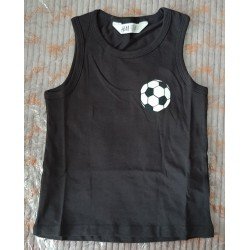 Jongens T-shirt / Tanktop met voetbalpatroon