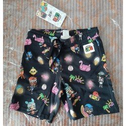 Jongensshort met dierenprints