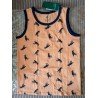 Boys T-shirt orange with dinosaurs