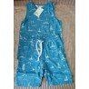 Jongensset: Jongens Tanktop en Short blauw zeilboten