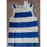 Boys set: Boys tank top striped and shorts dark blue