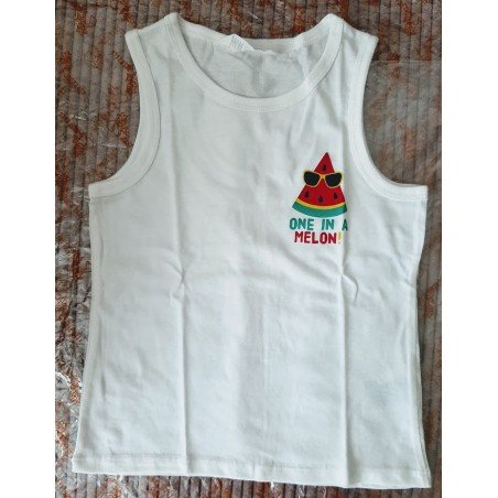 Jongens T-shirt / Tanktop One in a Melon