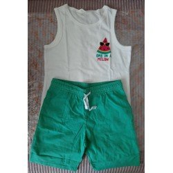 Jongensshort groen