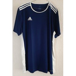 Herenset XL Adidas: T-Shirt en Short donkerblauw/wit