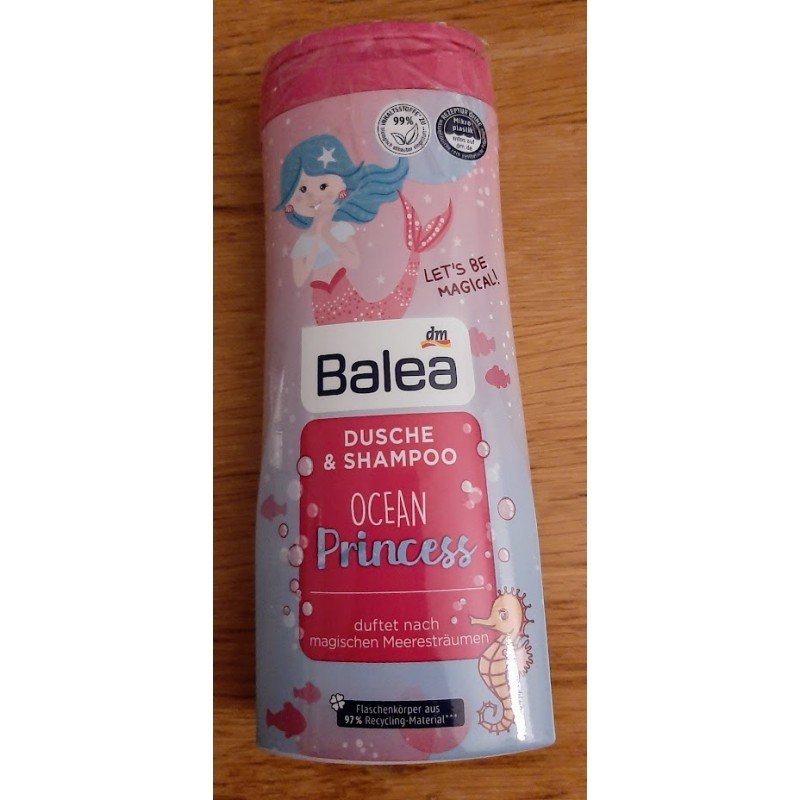 Balea Kinderdouchegel en shampoo Ocean Princess voor meisjes