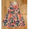 Children's dress with plants