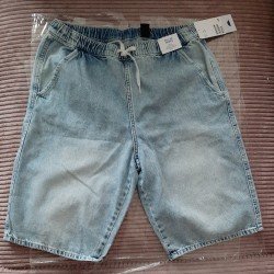 Jongensshort denim jeans...