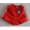 Damesbroek - Damesshort Adidas rood/wit