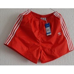 Damesbroek - Damesshort Adidas rood/wit