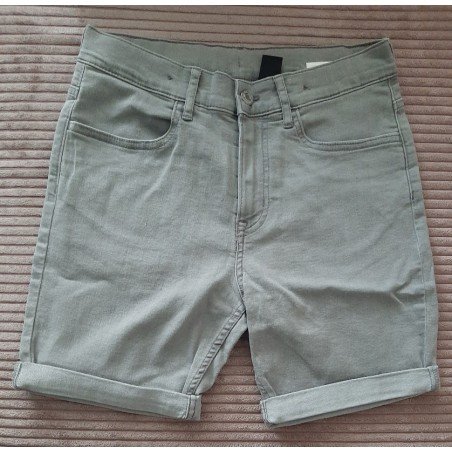 Boy shorts gray jeans