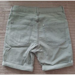 Boy shorts gray jeans