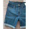 Boy shorts blue jeans