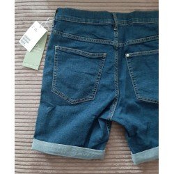 Boy shorts blue jeans