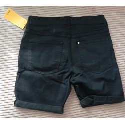 Jongensshort zwarte jeans